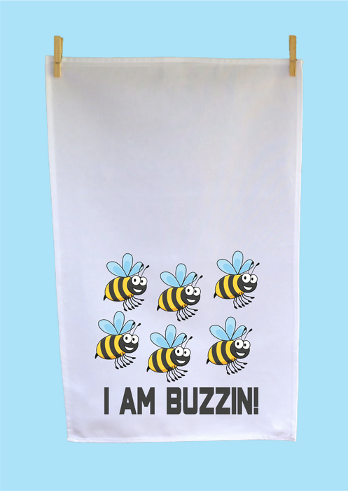 I am Buzzin Bumble Bee T-Towel