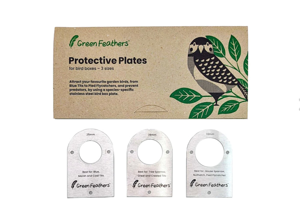 Protective Bird Box Hole Cover Plate
