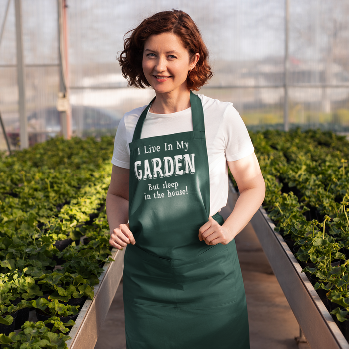 Live in the Garden, Sleep in the House Apron