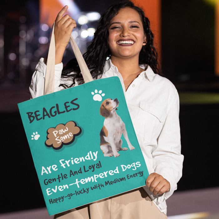 Beagle Dog Breed Tote Bag