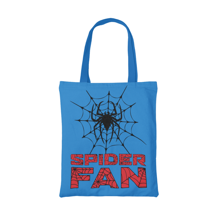 Spider fan tote bag