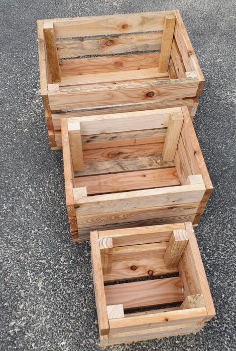 Wooden Storage Crates or Garden Planters