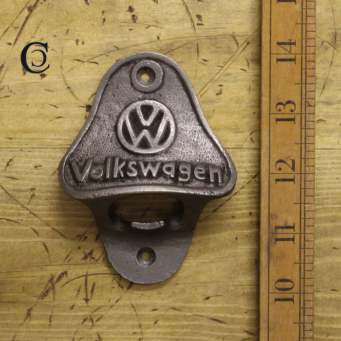 VW Cast Iron Bottle Opener