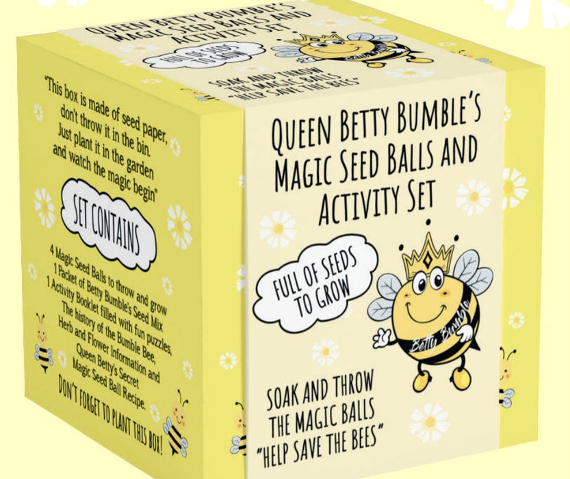 Betty Bumble's Seed Ball & Activity Set