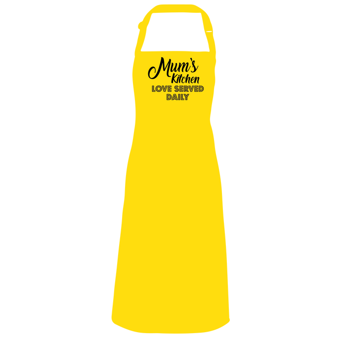 Mums Kitchen, Love Served Daily Apron