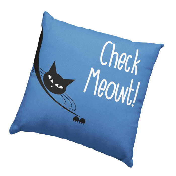 Check Meowt Cushion