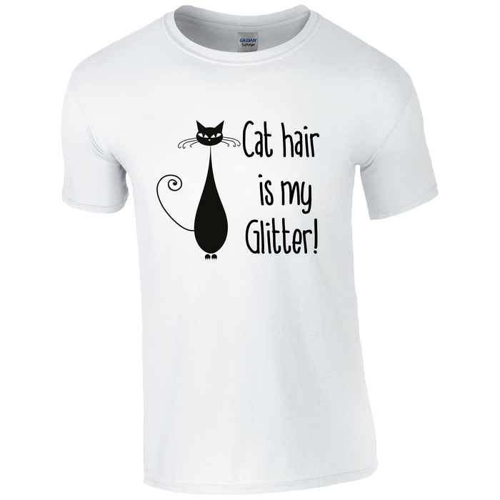 Cat Hair is my Glitter T-Shirt