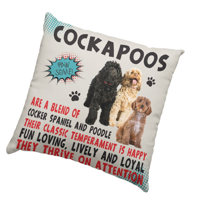 Cockapoo Dog Cushion
