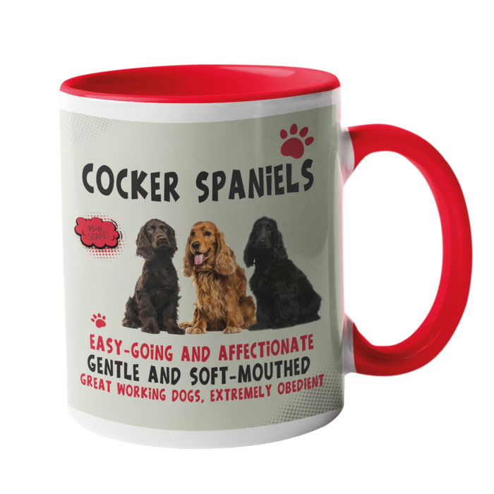 Cocker Spaniel Dog Breed Mug
