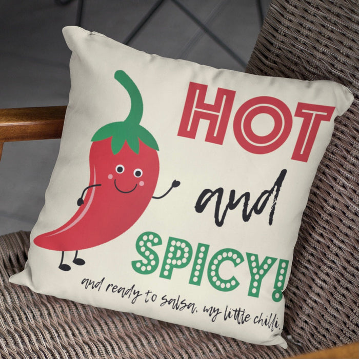 Hot and Spicy, and ready to salsa, my little chilli Cushion