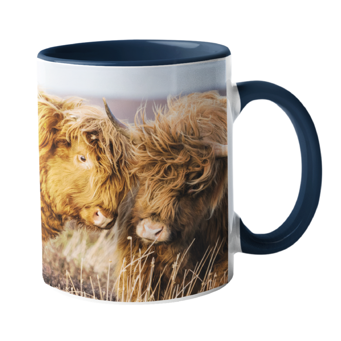 Two Highland Cows Mugs