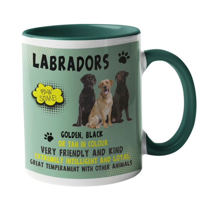 Labrador Dog Breed Mug