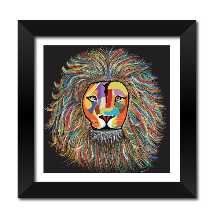 Leo The Lion Framed Print