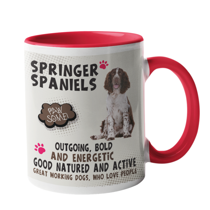 Springer Spaniel Dog Breed Mug