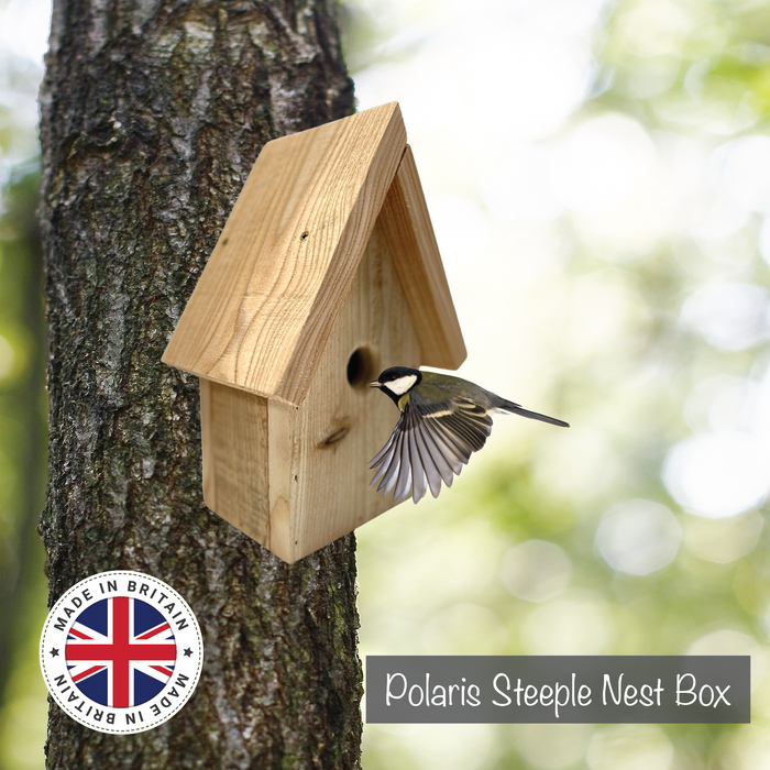 Polaris Steeple Shaped Bird Nesting Box