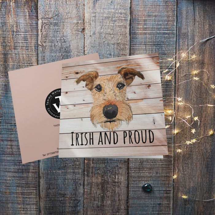 Irish and Proud Greeting Card
