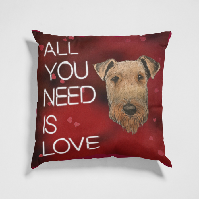 All you need is love and an Airedale Cushion