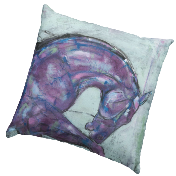 Purple Iced Princess Horse Cushion