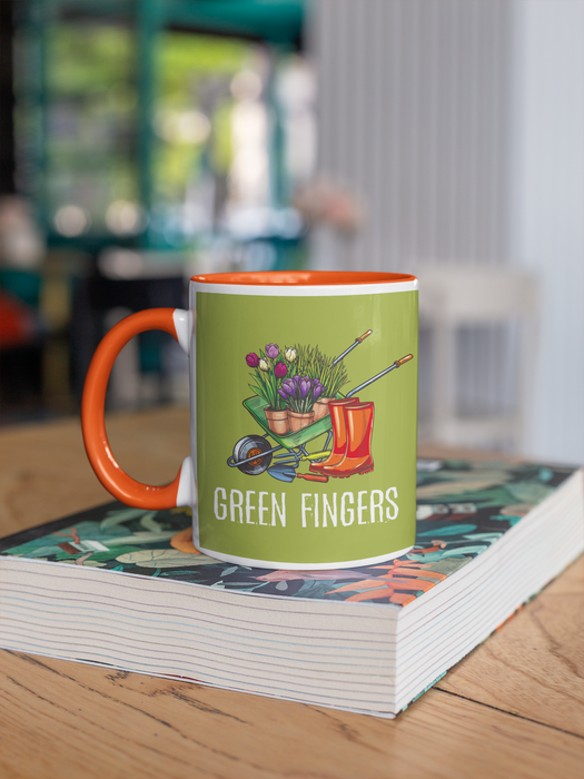 Green Fingers Gardening Mug