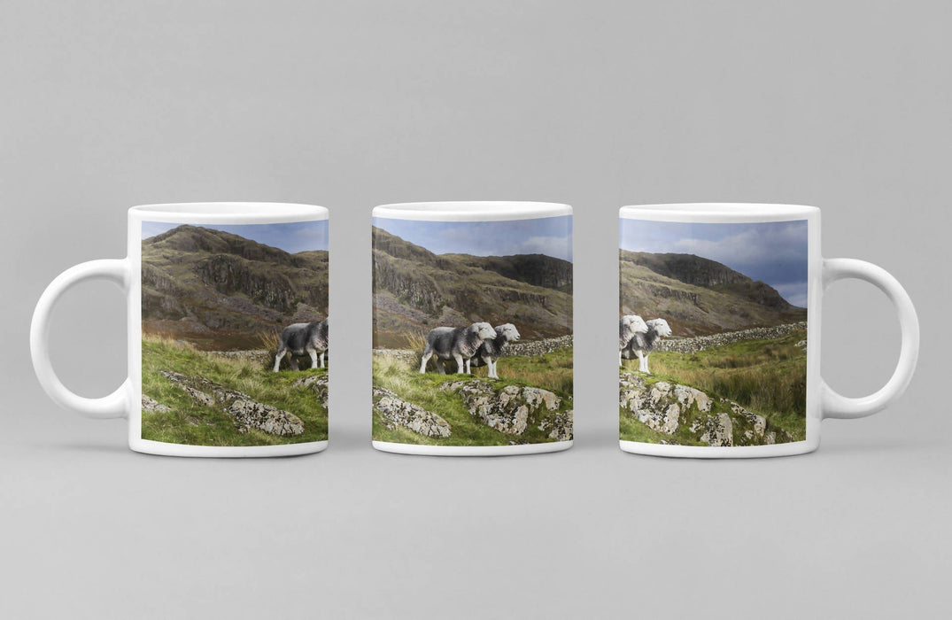 Herdwick Sheep on the Cumbrian Fells Mug